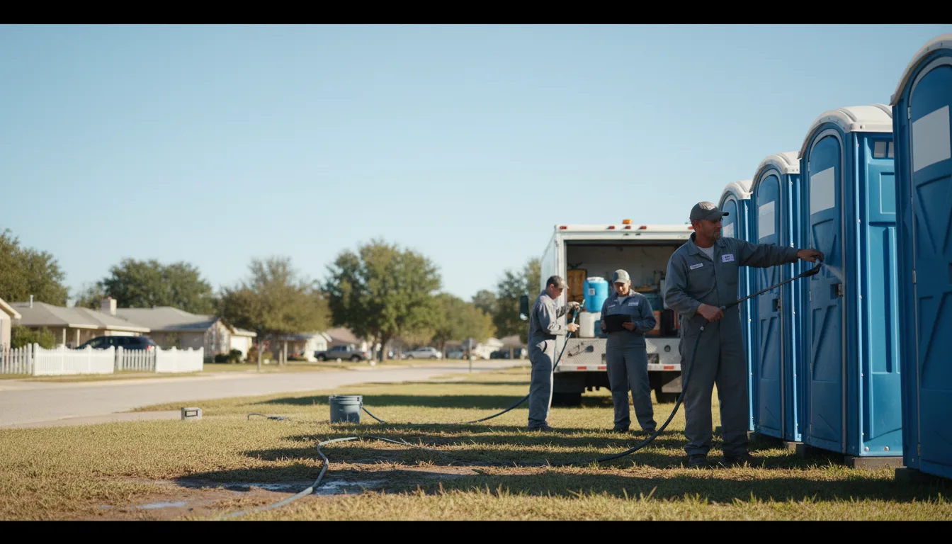 Long-Term Portable Toilet Rental in Blue Ridge, GA near me